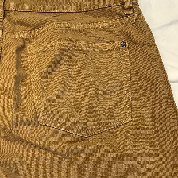 Anthropologie Pilcro and the Letterpress Stet Yellow Gold Tapered Leg Jeans 30 - Picture 9 of 10